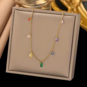 prismé charm necklace