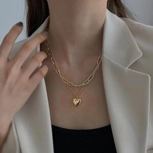 dual layer heart chain