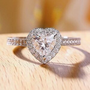 lucent heart crown ring