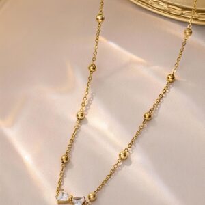 aurielle bow necklace