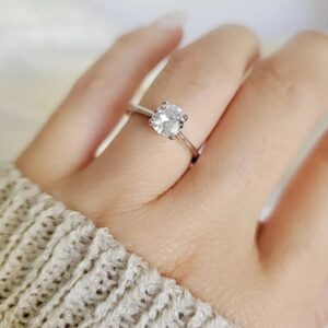 Classic Solitaire Brilliant-Cut Ring